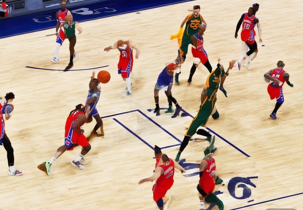 76人与爵士对决：恩比德与米切尔战术解析及未来展望(图3)